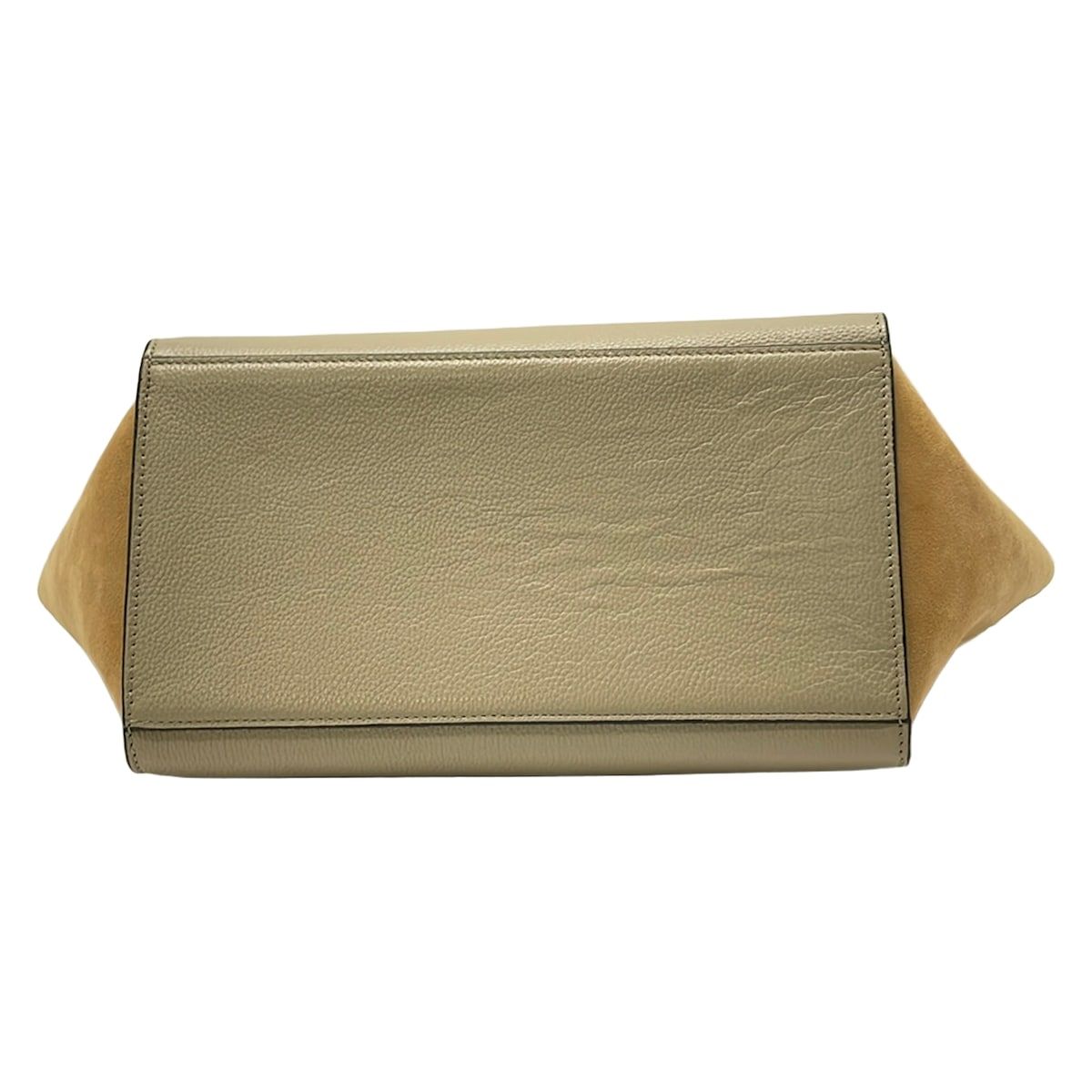 Celine Handbag Beige Lightbrown Leather — view 5