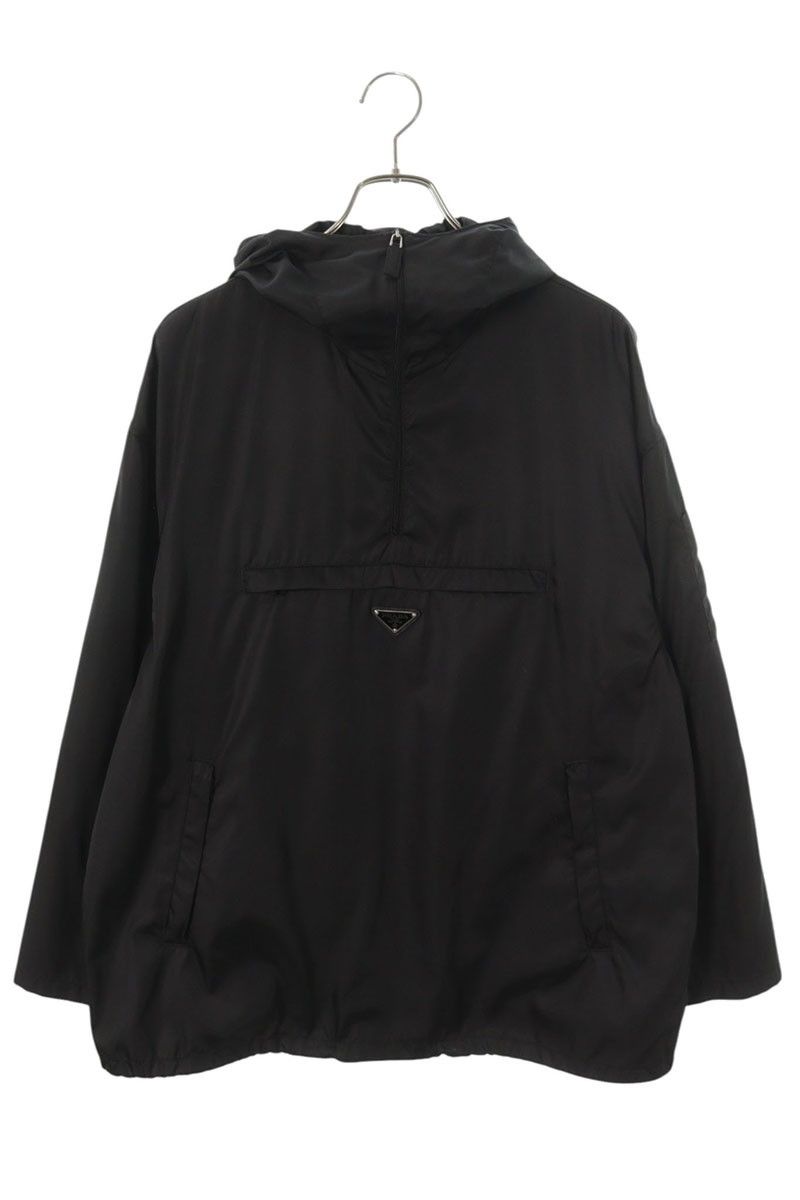 Prada Triangle Plate Nylon Anorak Jacket