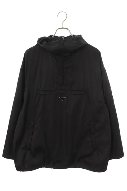 Prada Triangle Plate Nylon Anorak Jacket