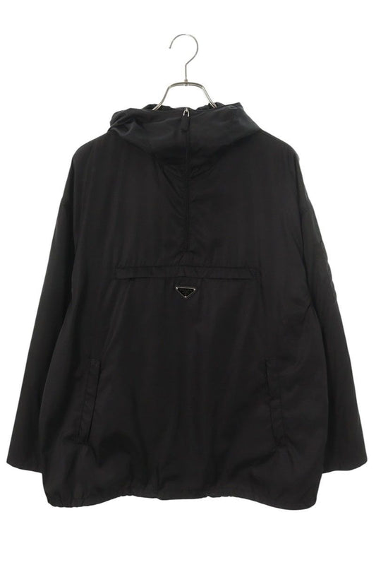 Prada Triangle Plate Nylon Anorak Jacket
