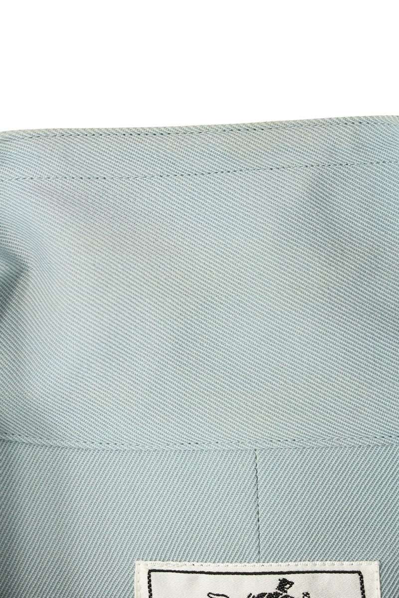 Hermes Zip Decoration Cotton Long Sleeve Shirt 43 — view 3
