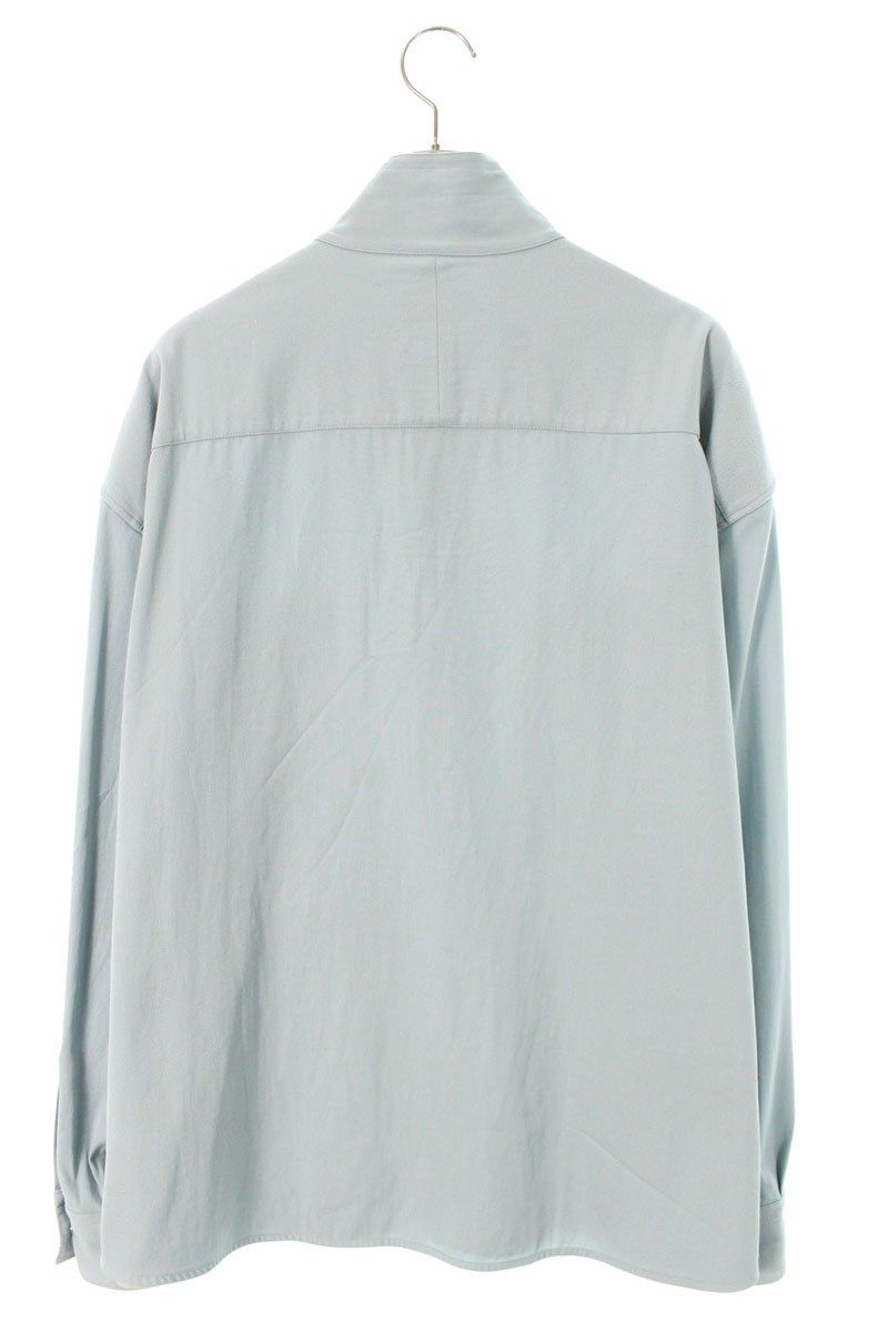 Hermes Zip Decoration Cotton Long Sleeve Shirt 43 — view 2
