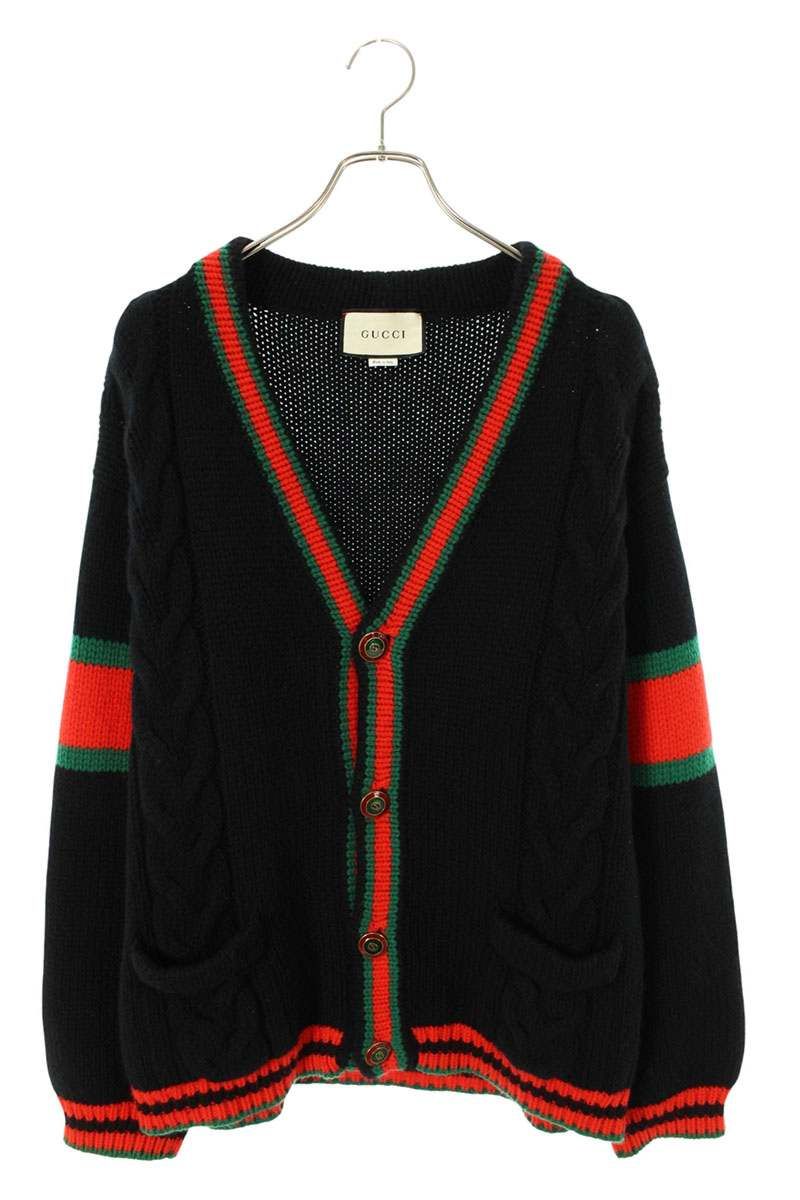 Gucci Cable Knit Cardigan