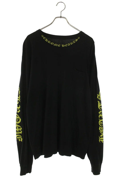 Chrome Hearts CH L S 1 Neck Sleeve Logo Long Top XL