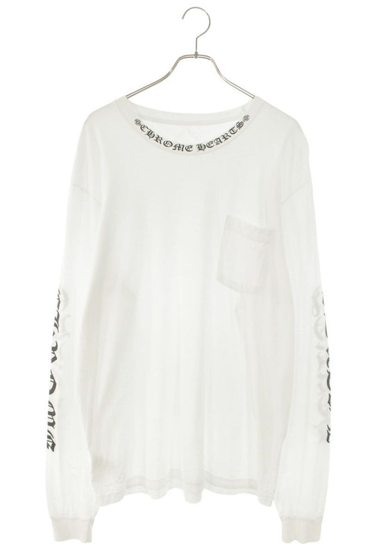 Chrome Hearts CH L S 1 Neck Sleeve Logo Long Top XL