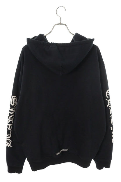 Chrome Hearts Thrml HD Zip Lining Thermal Zip Sleeve Logo Print Daga Zip Hoodie — view 2