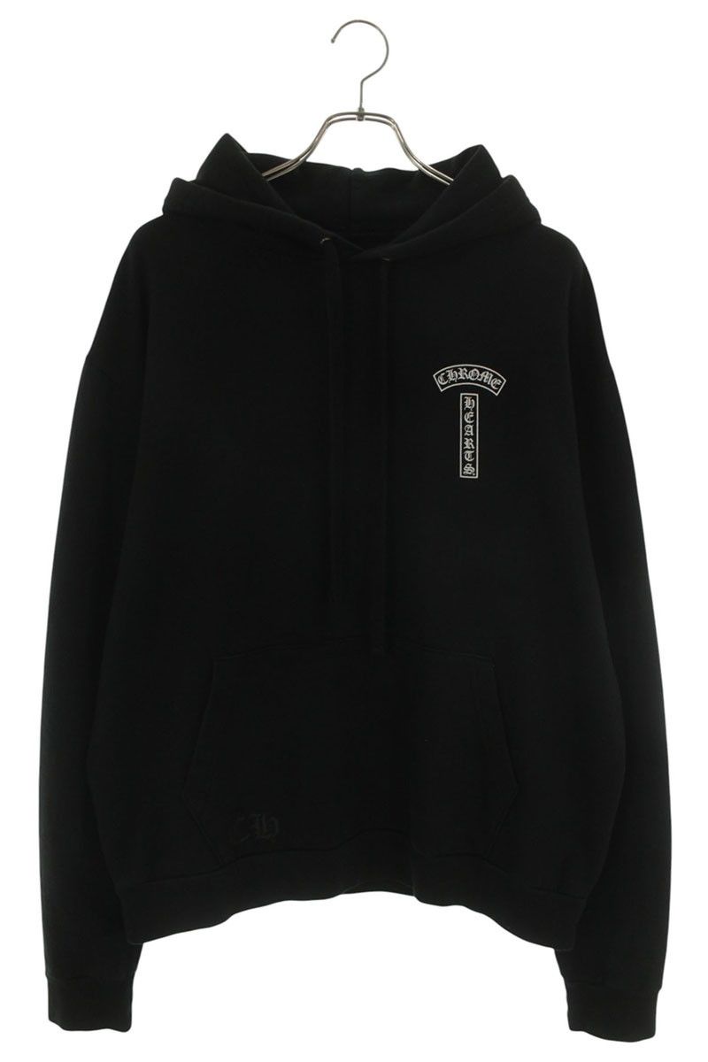 Chrome Hearts Sweatshirt Plvr Back Arch Logo Print Pullover Hoodie