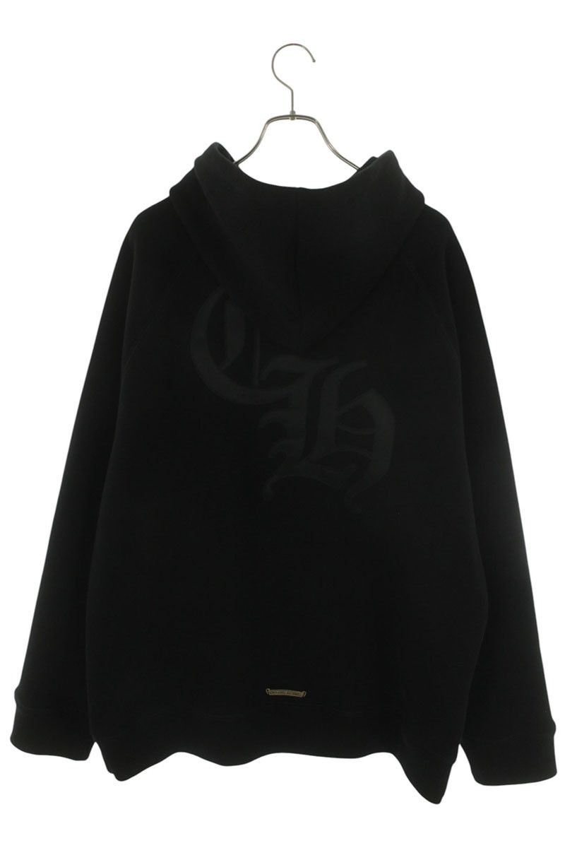 Chrome Hearts Hoodie Back CH Logo Cross Embroidery Pullover XL — view 2