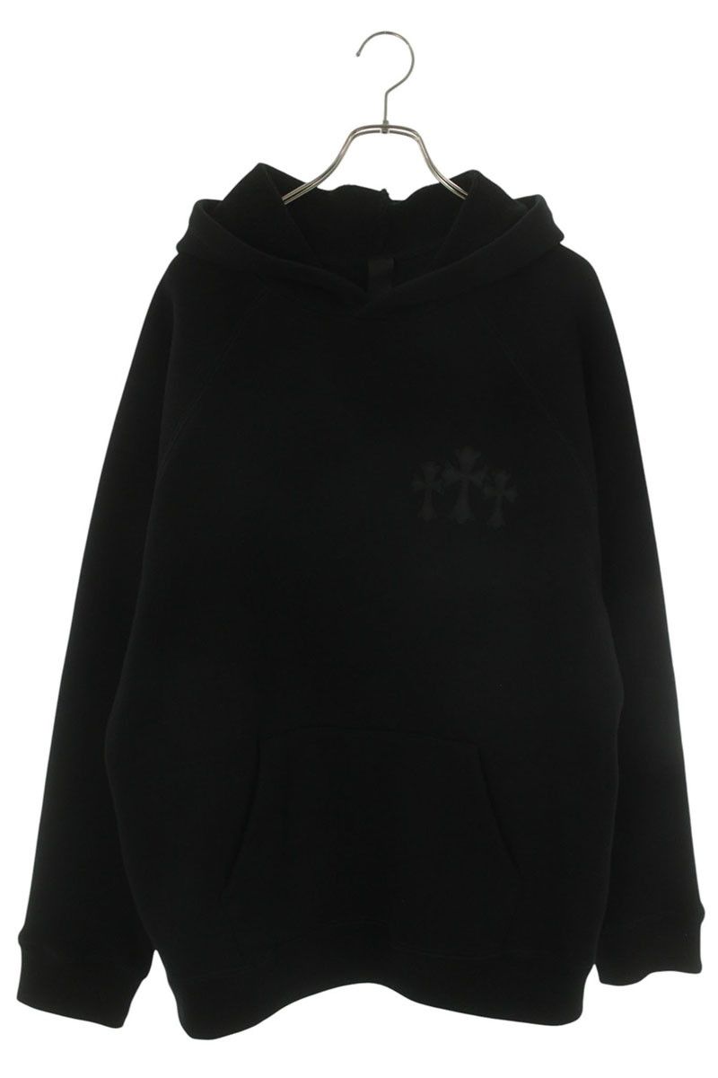 Chrome Hearts Hoodie Back CH Logo Cross Embroidery Pullover XL