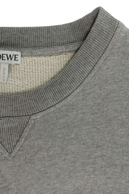 Loewe Anagram Embroidered Crew Neck Sweatshirt — view 3