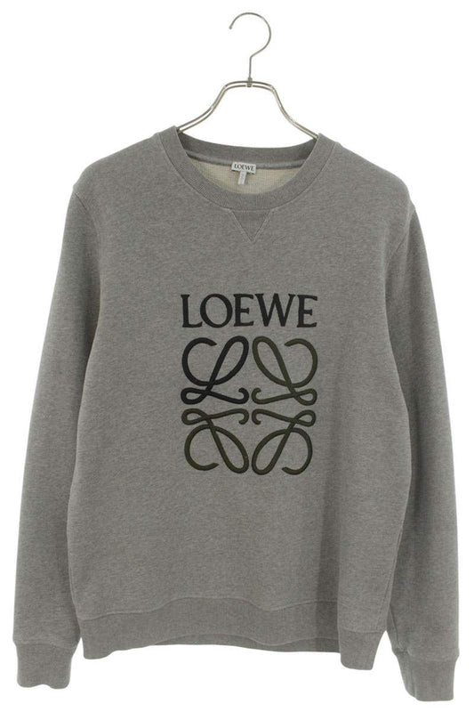 Loewe Anagram Embroidered Crew Neck Sweatshirt