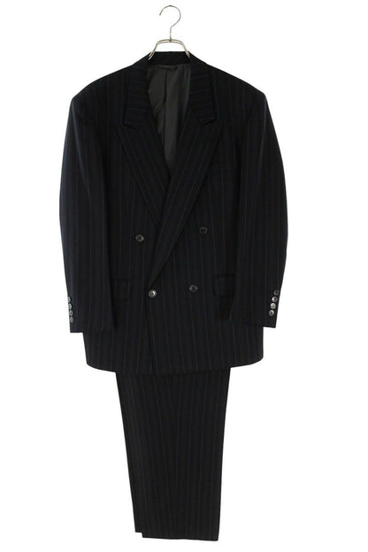 Dior Monsieur Striped Pattern Double Terre Jacket Set