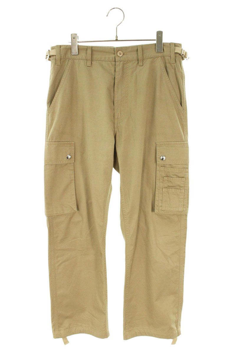Celine Logo Belt Cargo Long Pants 46