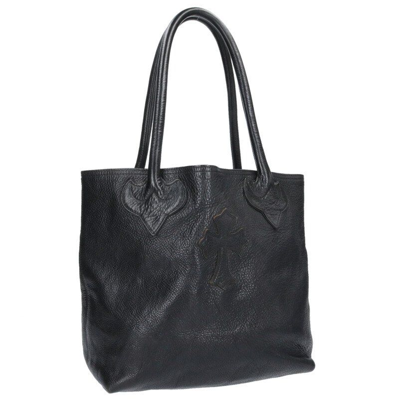 Chrome Hearts FS Tote Leather with Cross Patch