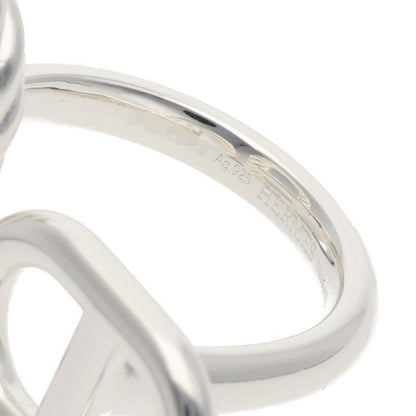 Hermes Chaine D'ancre Alea II Silver Ring — view 3