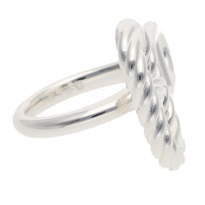 Hermes Chaine D'ancre Alea II Silver Ring — view 4