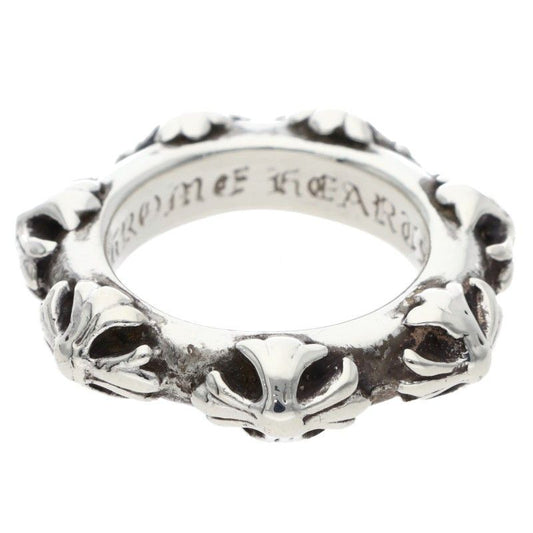 Chrome Hearts Cross Band Silver Ring