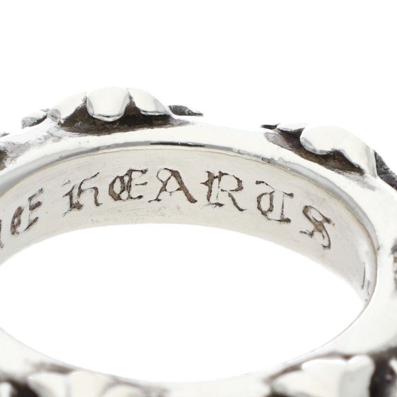 Chrome Hearts Cross Band Silver Ring — view 4