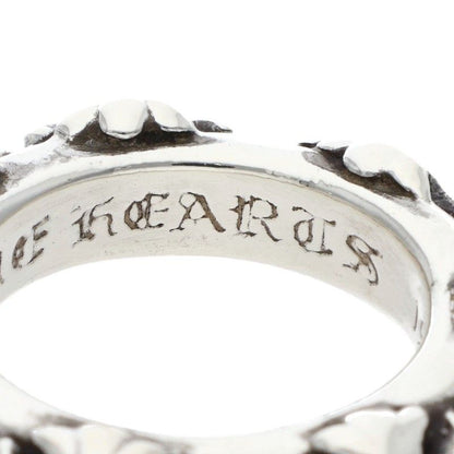 Chrome Hearts Cross Band Silver Ring — view 4