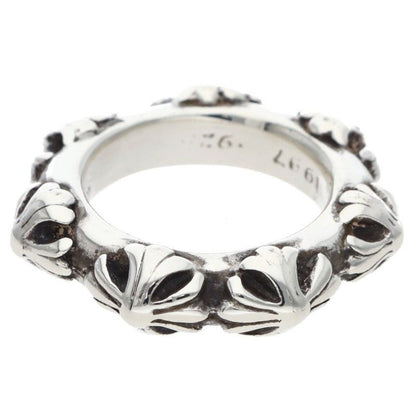 Chrome Hearts Cross Band Silver Ring — view 2