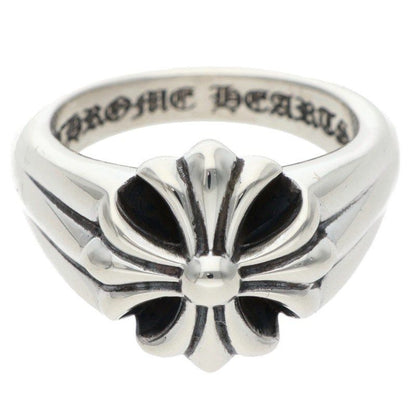 Chrome Hearts Cutout CH Pls Sml Small Plus Silver Ring