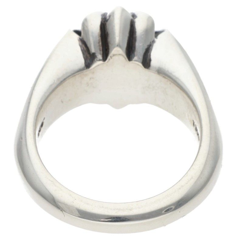 Chrome Hearts Cutout CH Pls Sml Small Plus Silver Ring — view 2