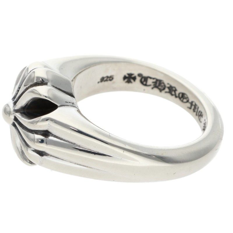 Chrome Hearts Cutout CH Pls Sml Small Plus Silver Ring — view 3