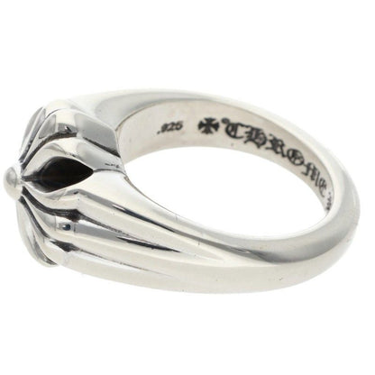Chrome Hearts Cutout CH Pls Sml Small Plus Silver Ring — view 3