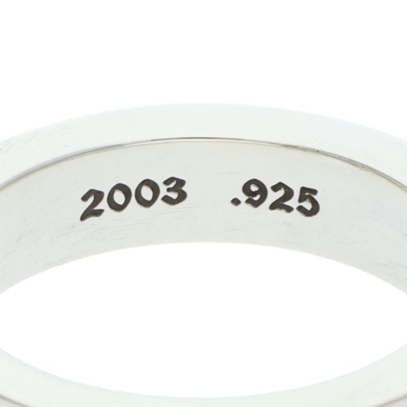 Chrome Hearts Spacer Forever Silver Ring — view 3