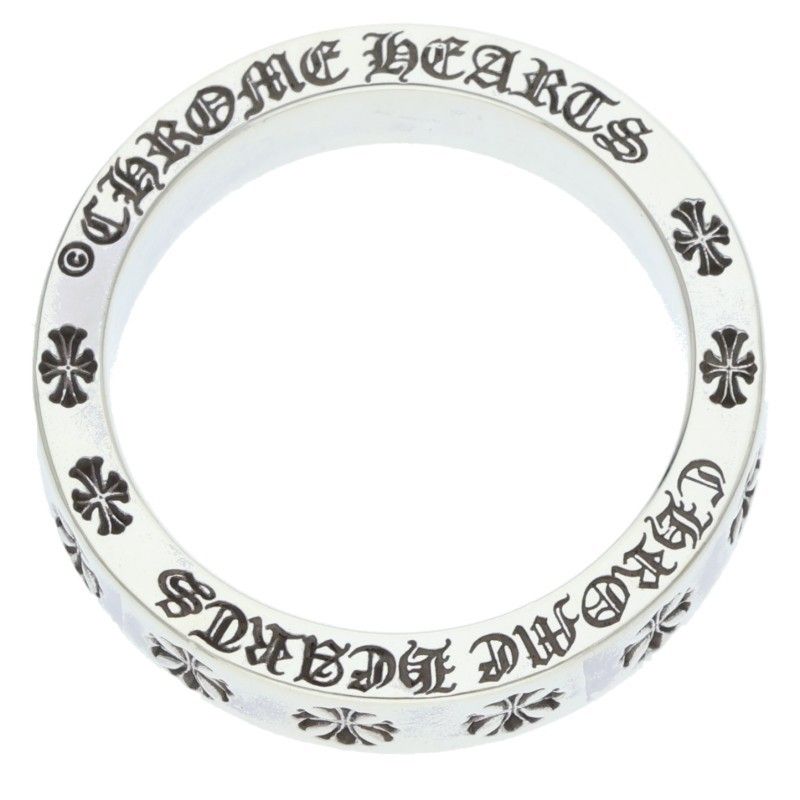 Chrome Hearts Spacer Forever Silver Ring — view 4