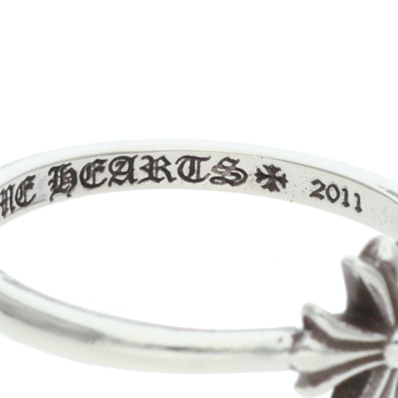 Chrome Hearts Bubblegum CH Pls CH Plus Silver Ring — view 4
