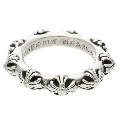 Chrome Hearts Cross Band Silver Ring