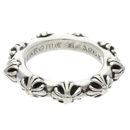 Chrome Hearts Cross Band Silver Ring