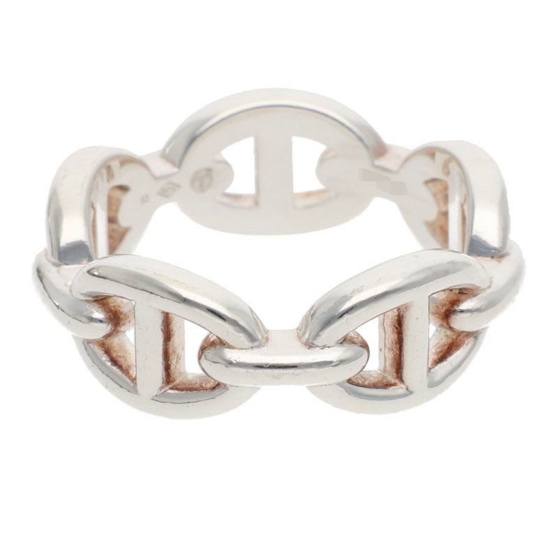 Hermes Chaine D'ancre Enchainee PM Silver Ring — view 2