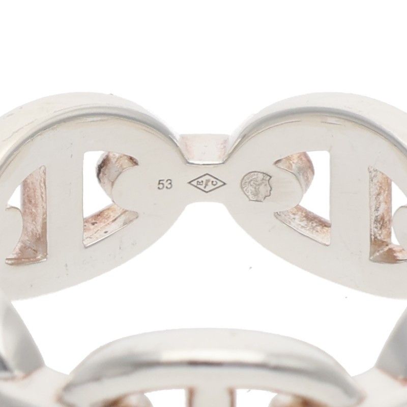 Hermes Chaine D'ancre Enchainee PM Silver Ring — view 4