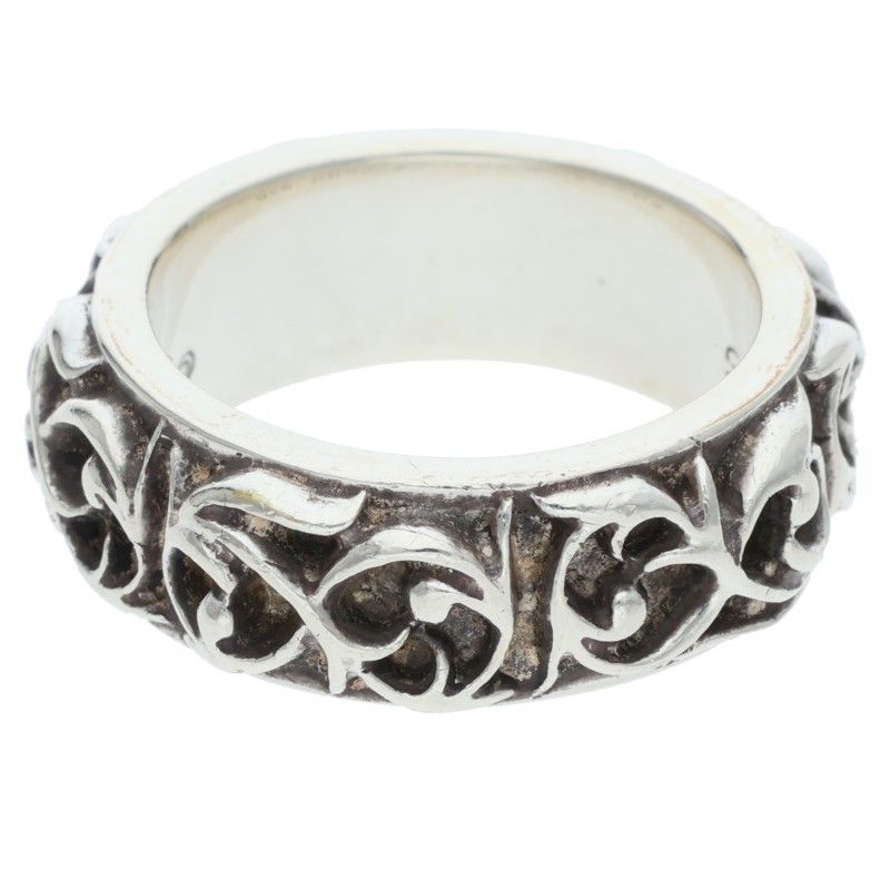 Chrome Hearts Etrnity Vine Band Eternity Silver Ring — view 2