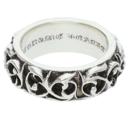 Chrome Hearts Etrnity Vine Band Eternity Silver Ring