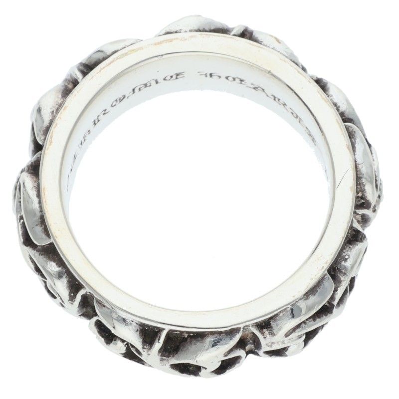 Chrome Hearts Etrnity Vine Band Eternity Silver Ring — view 5
