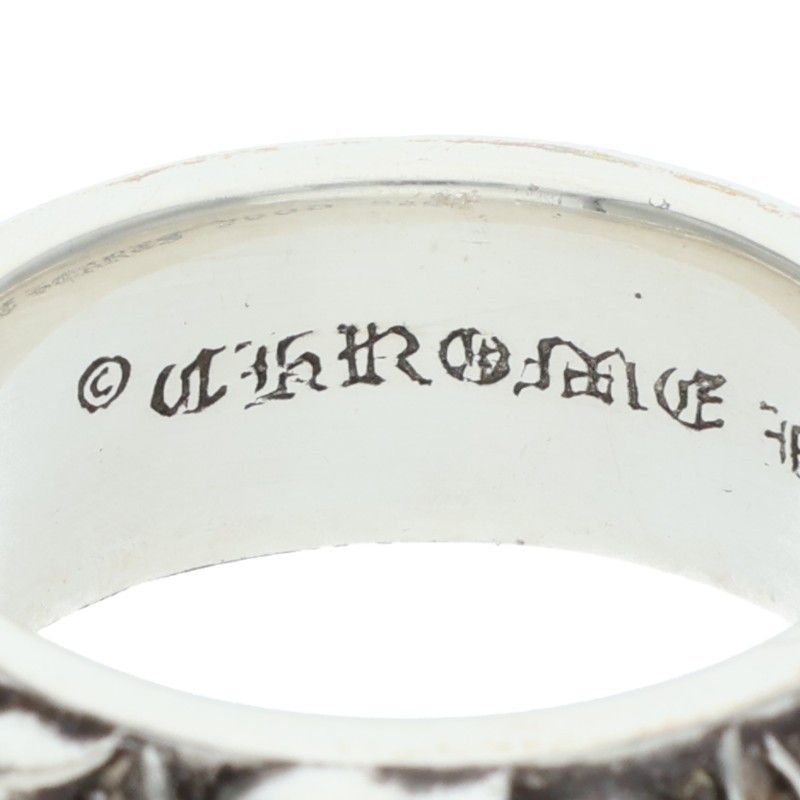 Chrome Hearts Etrnity Vine Band Eternity Silver Ring — view 3