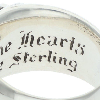 Chrome Hearts Flrl Crs Floral Cross Silver Ring — view 4