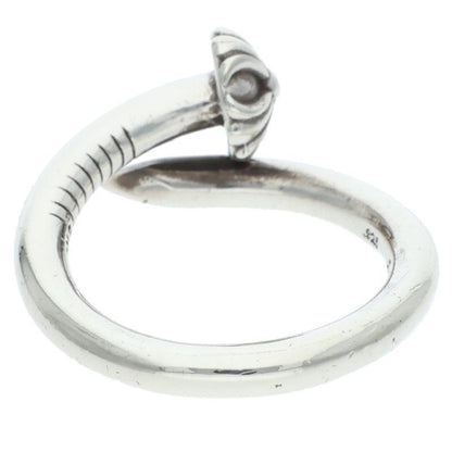Chrome Hearts Nail Crsball Cross Ball Silver Ring — view 2