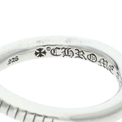 Chrome Hearts Nail Crsball Cross Ball Silver Ring — view 3