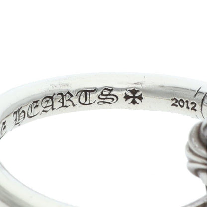 Chrome Hearts Nail Crsball Cross Ball Silver Ring — view 4