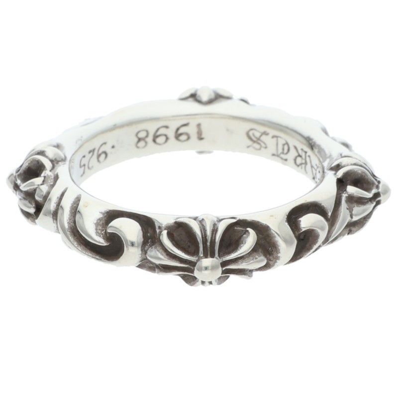 Chrome Hearts Sbt Band Silver Ring — view 2