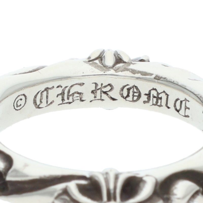 Chrome Hearts Sbt Band Silver Ring — view 3