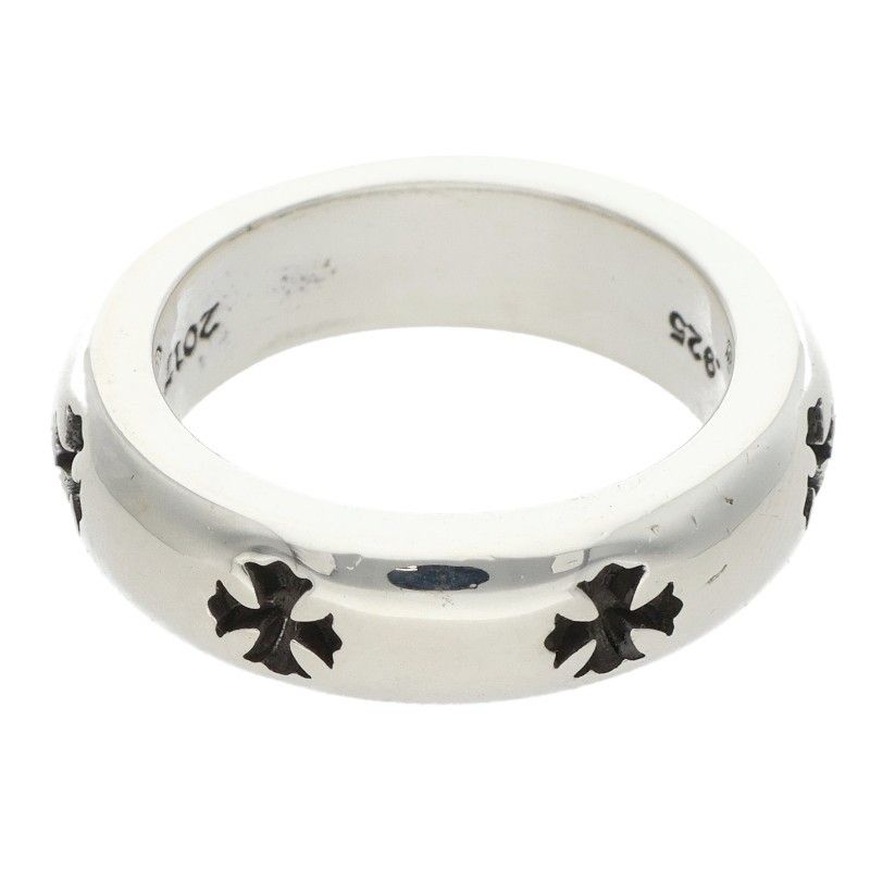 Chrome Hearts Negative CH Plus Silver Ring — view 2