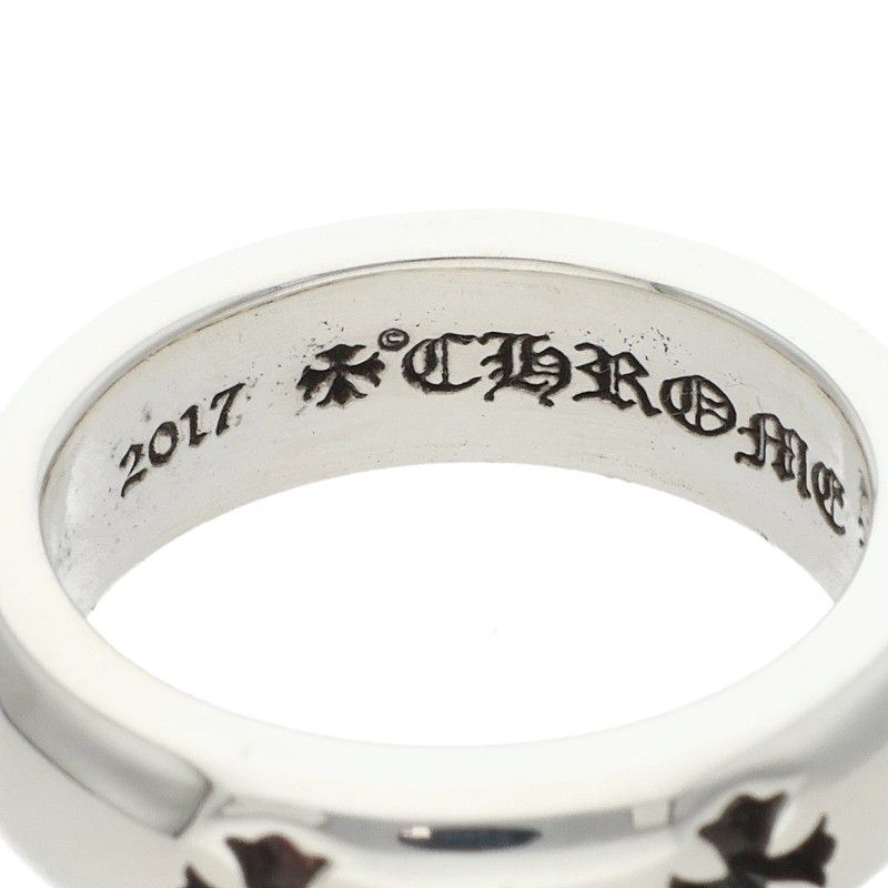 Chrome Hearts Negative CH Plus Silver Ring — view 3