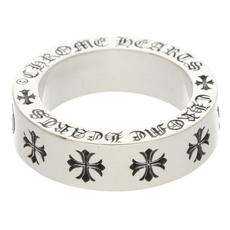 Chrome Hearts Spacer Forever Silver Ring — view 2