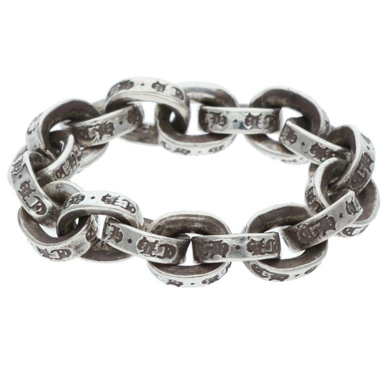Chrome Hearts Paper Chain Ring Silver — view 2