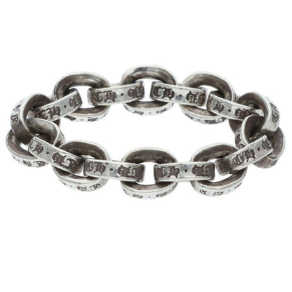 Chrome Hearts Paper Chain Ring Silver